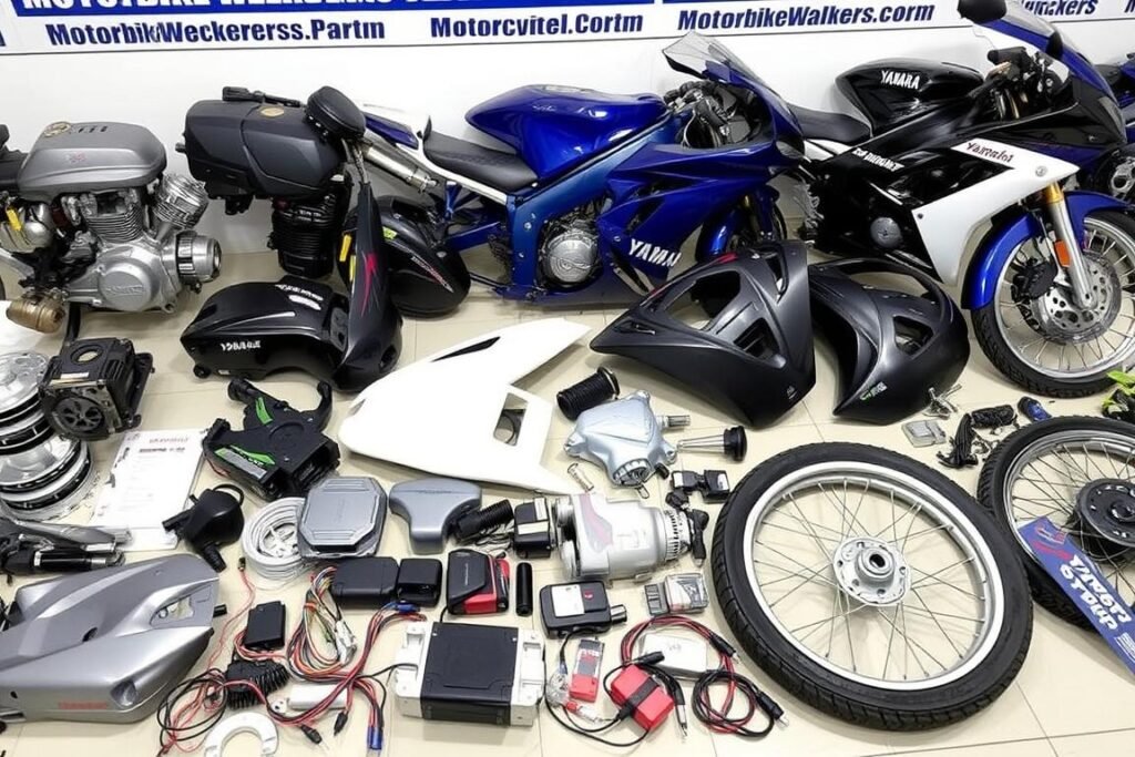 Yamaha YZF motorcycle parts at Motorbike Wreckers Elizabeth